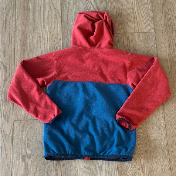 Patagonia Kids Red and Blue Hooded Jacket - Picture 5 of 5